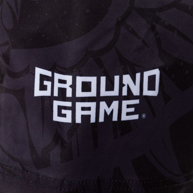 Herren Ground Game MMA Polen Trainingsshorts schwarz MMASHOPOLS 3