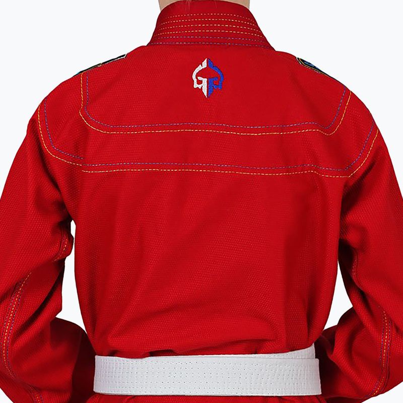 GI zu BJJ für Kinder Ground Game Junior 3.0 rot GIJUN3RED02 3