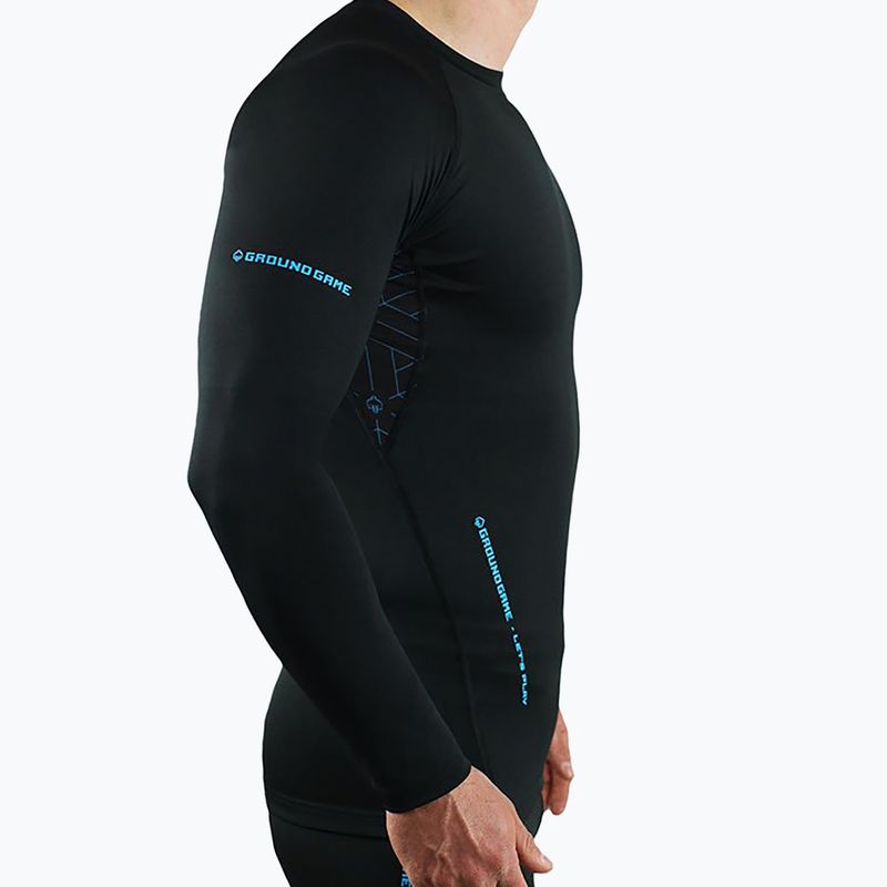 Men's Ground Game Athletic 3.0 Rashguard schwarz RASHATH3LS 2