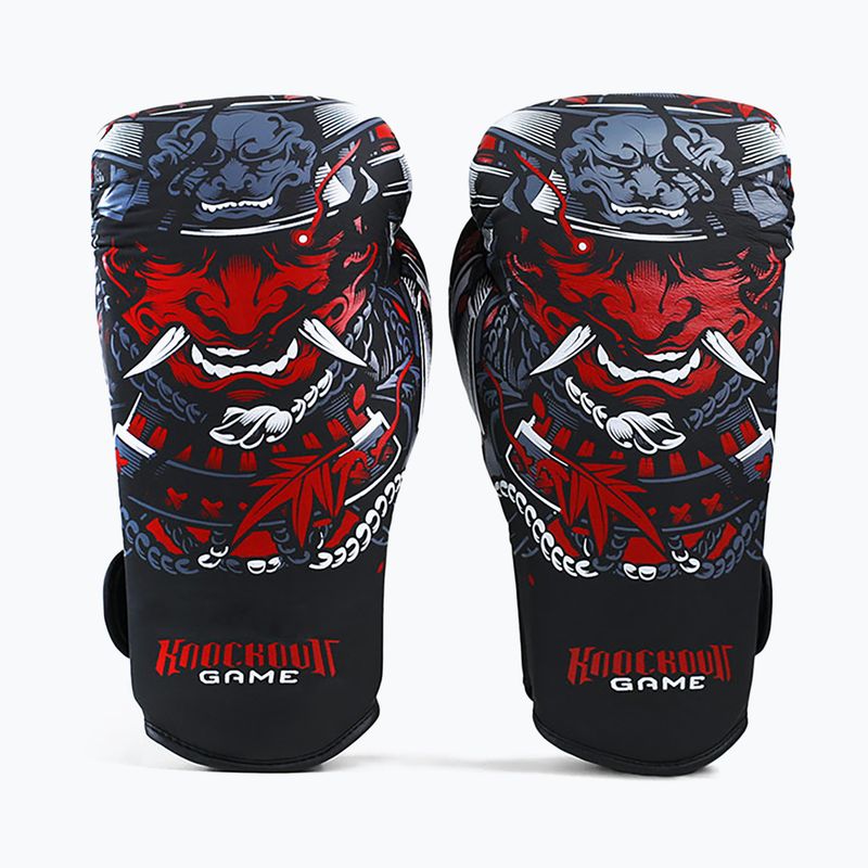 Ground Game  Samurai  Boxhandschuhe schwarz 21BOXGLOSAM10 4