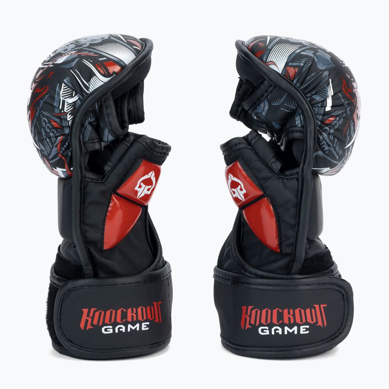 GroundGame MMA  Samurai  Sparring Handschuhe schwarz 21MMASPARGLOSA 4