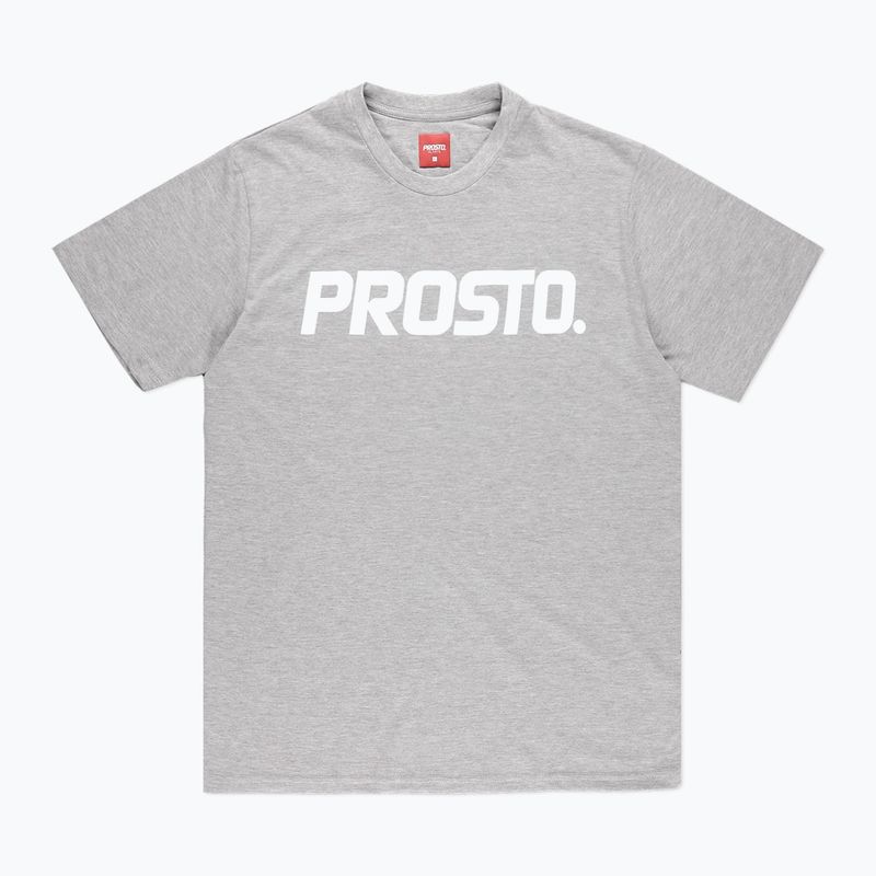 Herren T-Shirt PROSTO Classic XXII grau KL222MTEE172