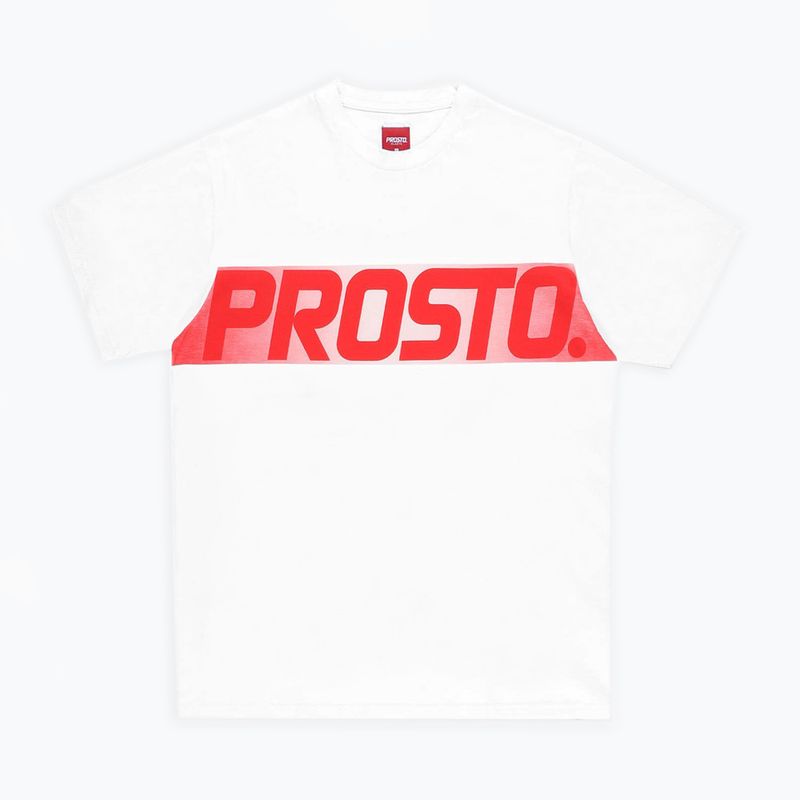 Herren T-Shirt PROSTO Visio weiß KL222MTEE1181