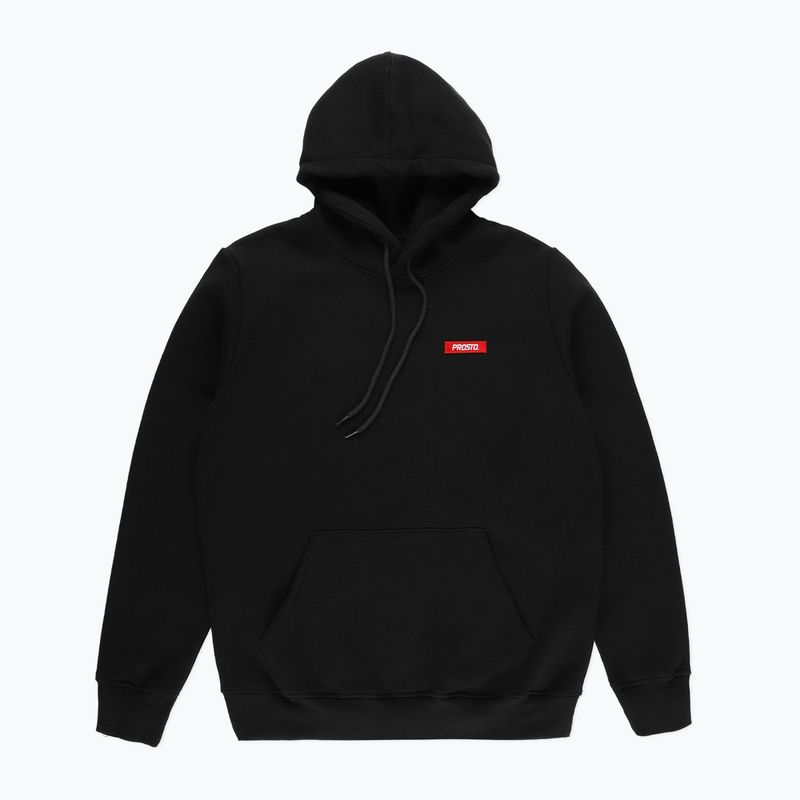 Sweatshirt mit kapuze Herren PROSTO Plelog schwarz KL222MSWE213