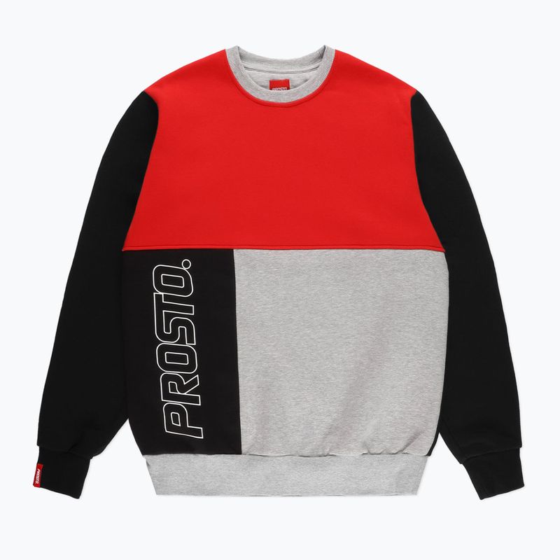 Sweatshirt Herren PROSTO Rumo rot KL222MSWE111