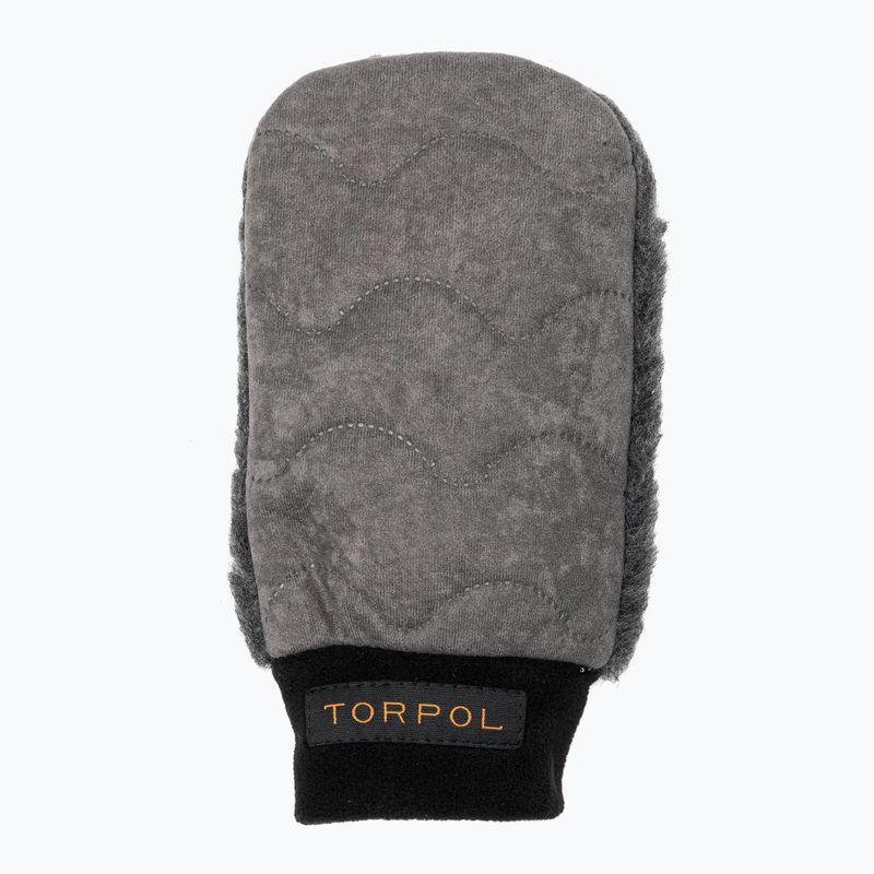 TORPOL Pferdepflegehandschuh grau 390-005