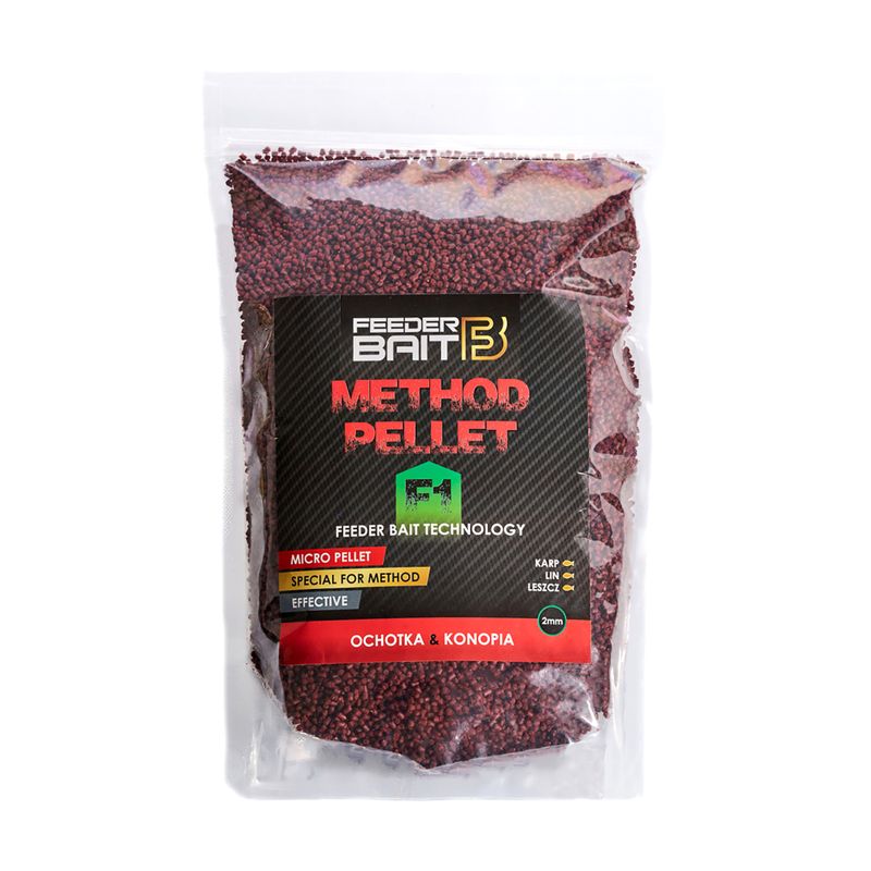 Feeder Bait F1 Ochotka & Hanfpellets 2 mm 800 g FB11-5
