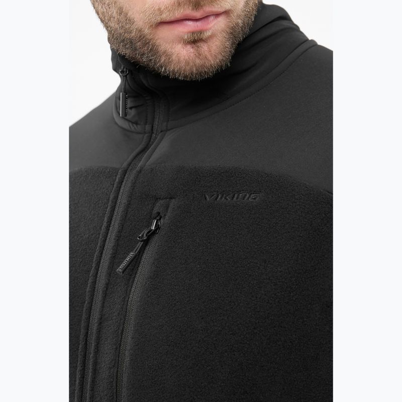 Herren-Fleecejacke Viking Migano black 4