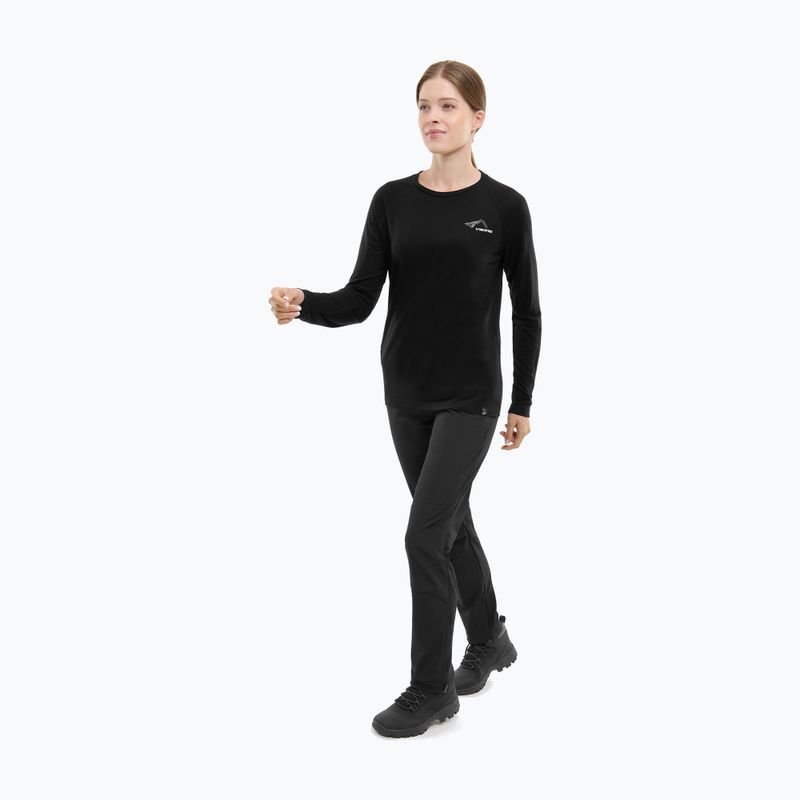 Damen Thermoaktivshirt Viking Andali schwarz 2