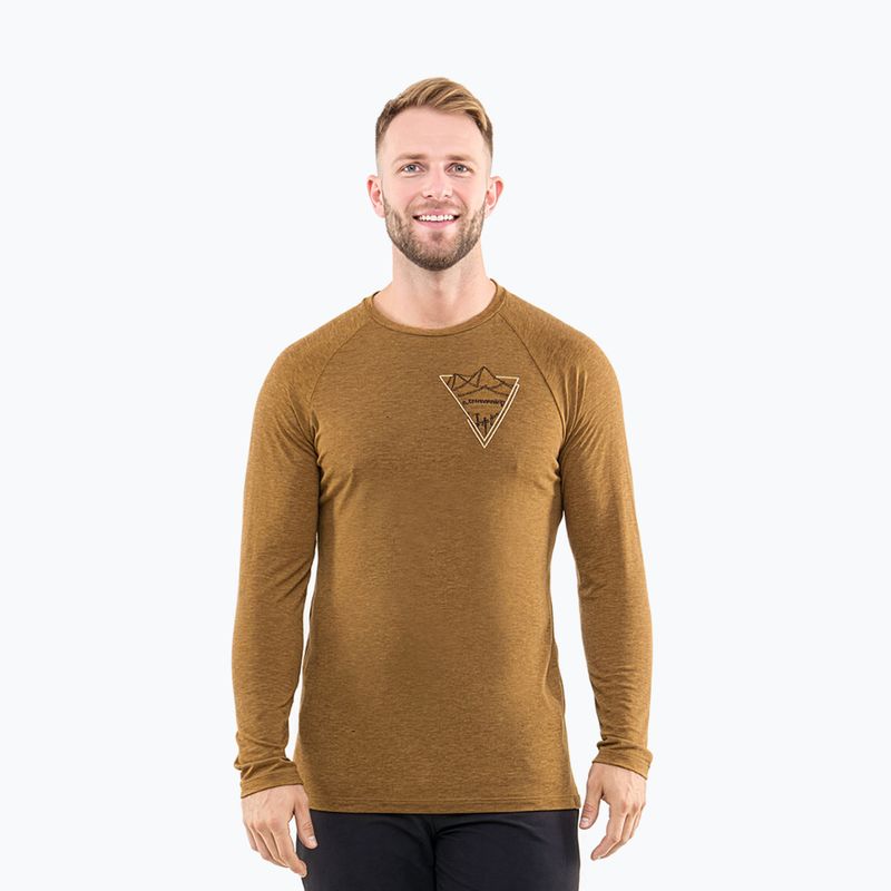 Herren Thermoaktiv-Sweatshirt Viking Andali brown