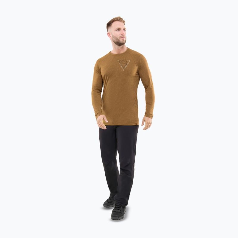 Herren Thermoaktiv-Sweatshirt Viking Andali brown 2