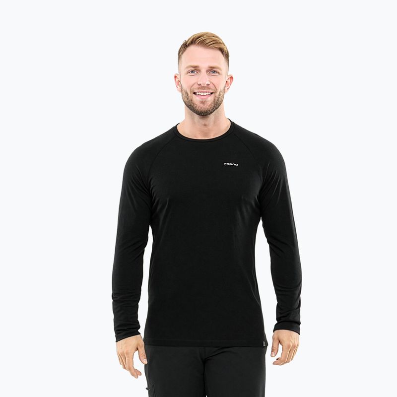 Herren Thermo-Longsleeve Viking Andali black