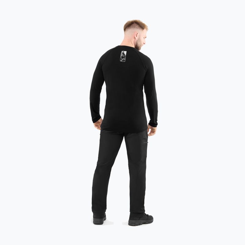 Herren Thermoaktiv-Sweatshirt Viking Andali black 3