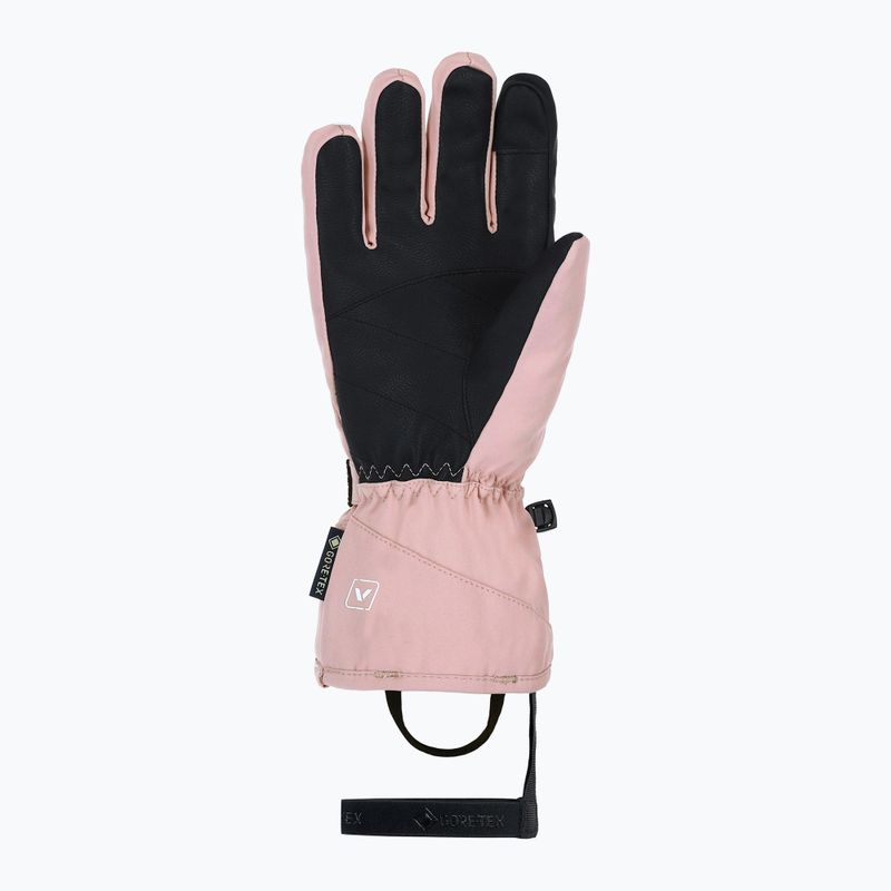 Damen-Skihandschuhe Viking Sherpa 2.0 Gore-Tex Ski pink/white 2