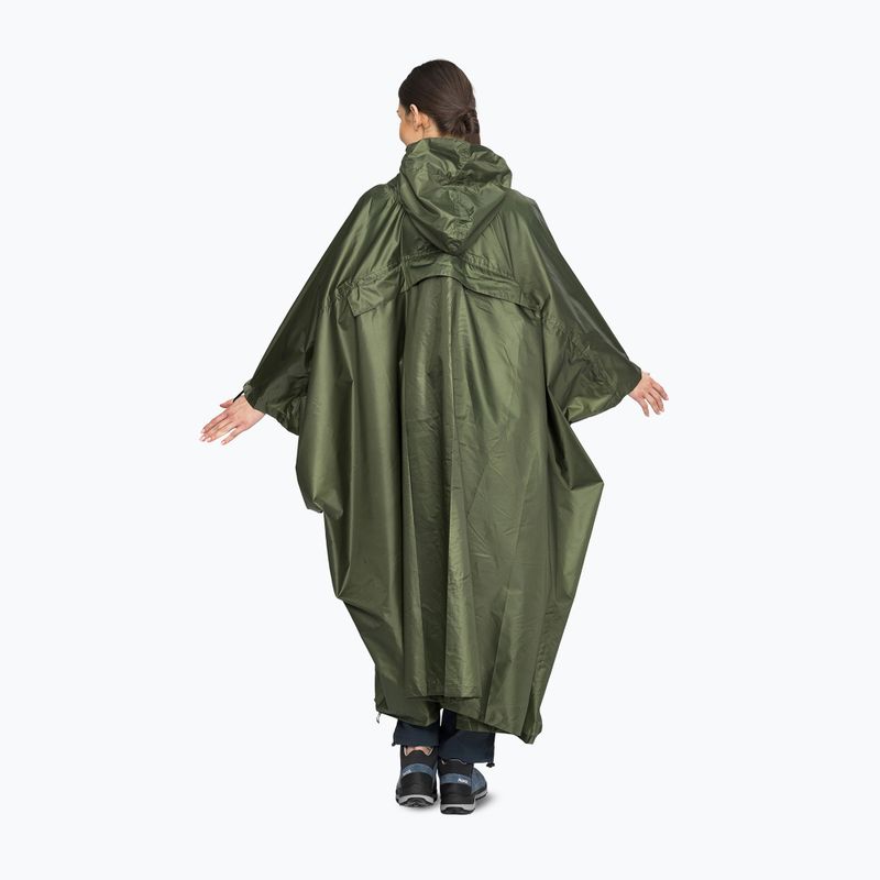 Regenponcho Viking Vesper Backpack olive 2