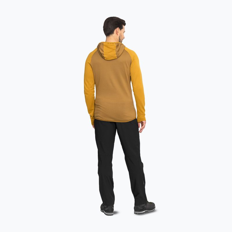 Herren-Trekkingsweatshirt Viking Birger Hoodie light brown/yellow 3