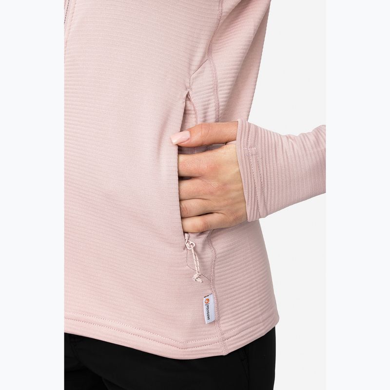 Damen-Trekkingsweatshirt Viking Birger Hoodie pink 7