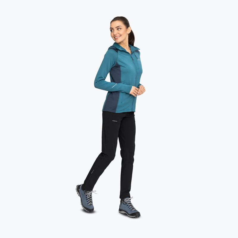 Damen-Trekkingsweatshirt Viking Birger Hoodie blue/navy 4