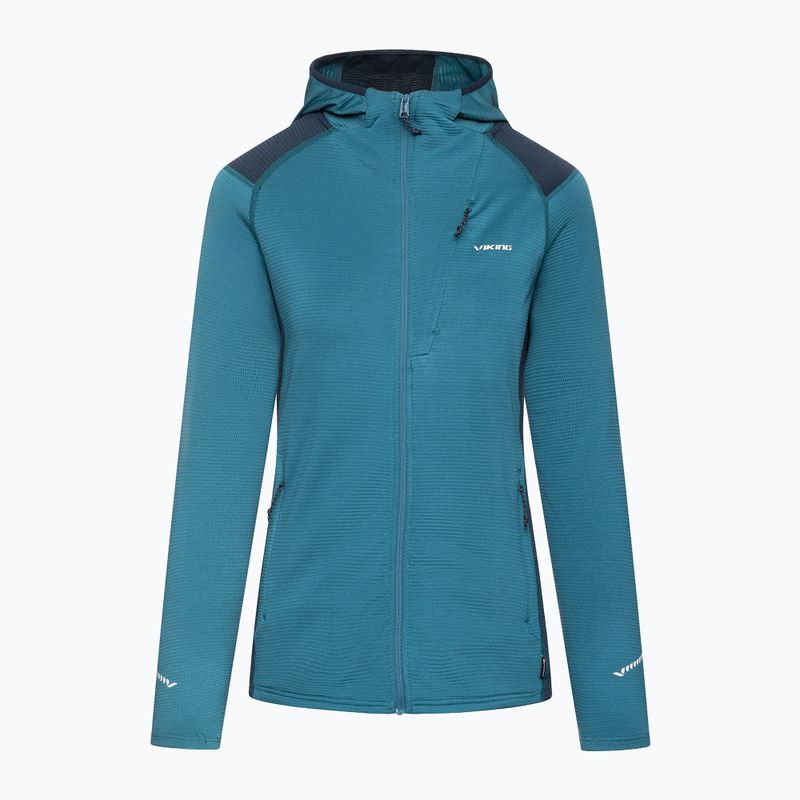 Damen-Trekkingsweatshirt Viking Birger Hoodie blue/navy 8