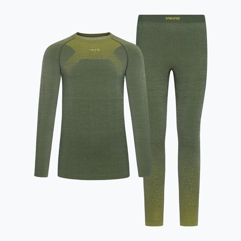Herren-Funktionsunterwäsche-Set Viking Altis Base Layer dark green 7