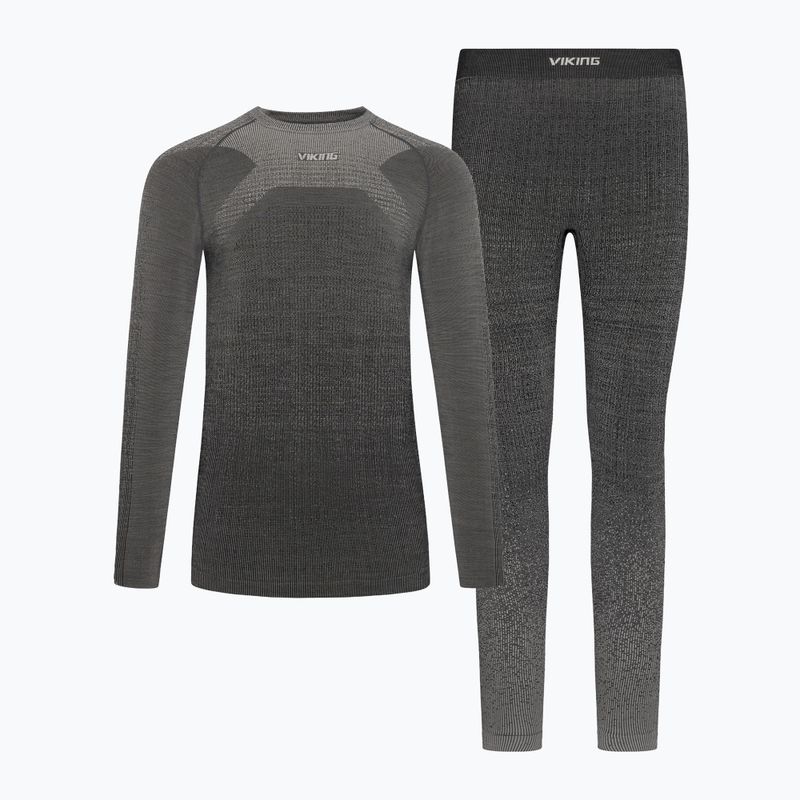 Herren-Funktionsunterwäsche-Set Viking Altis Base Layer black 7