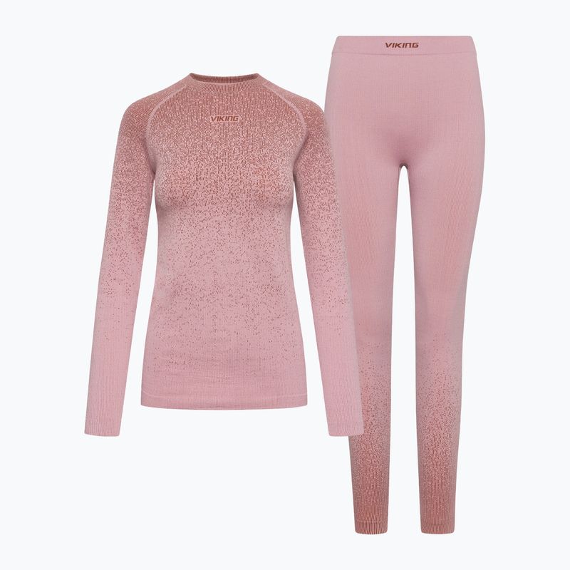 Damen-Set Funktionsunterwäsche Viking Altis Base Layer pink 8