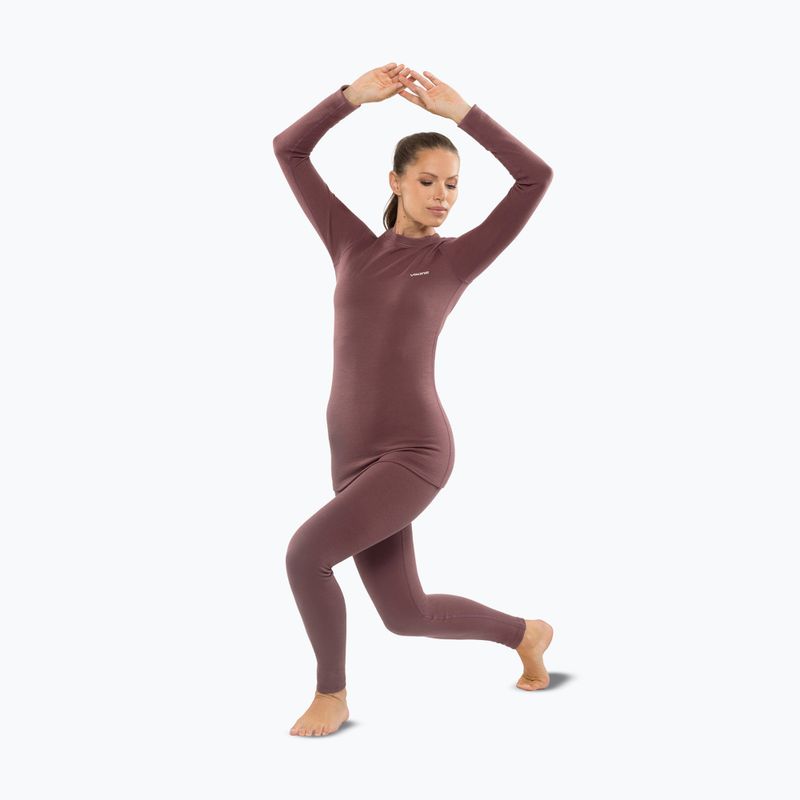 Damen-Set Funktionsunterwäsche Viking Meriboo Base Layer pink 3
