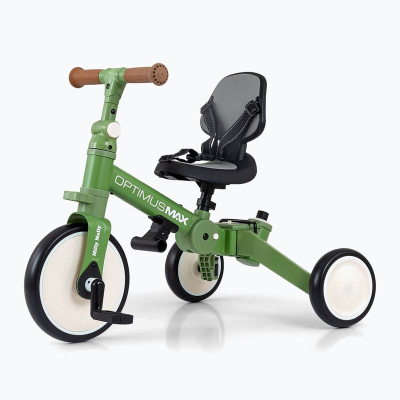 Laufrad Milly Mally 5w1 Optimus Max green 8