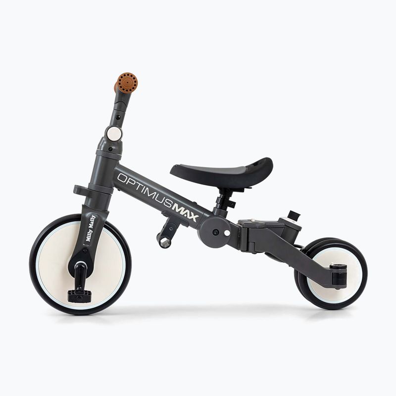 Laufrad Milly Mally 5w1 Optimus Max dark grey 3