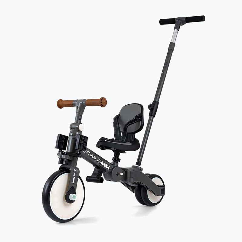 Laufrad Milly Mally 5w1 Optimus Max dark grey 9