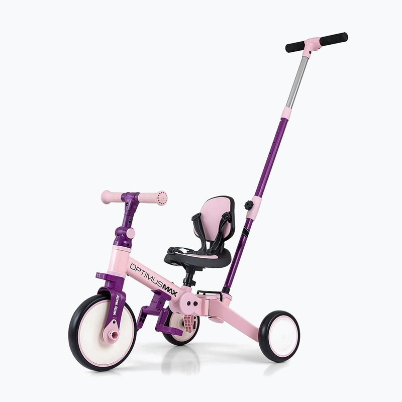 Laufrad Milly Mally 5w1 Optimus Max pink 7