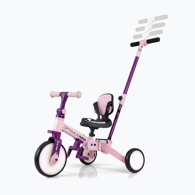 Laufrad Milly Mally 5w1 Optimus Max pink 8