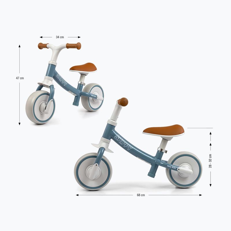 Laufrad Milly Mally Skippy blue 2