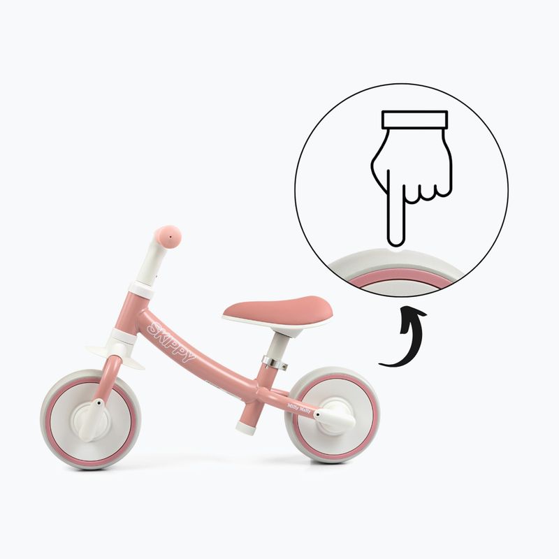Laufrad Milly Mally Skippy pink 6