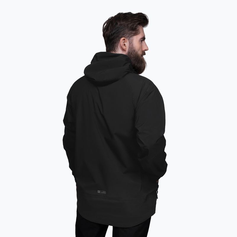 Alpinus Girdiman Herren Regenjacke schwarz 2