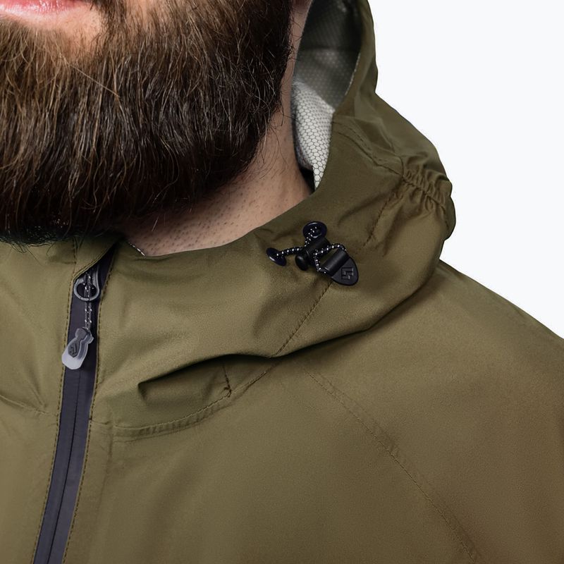 Alpinus Herren Regenjacke Girdiman oliv 6