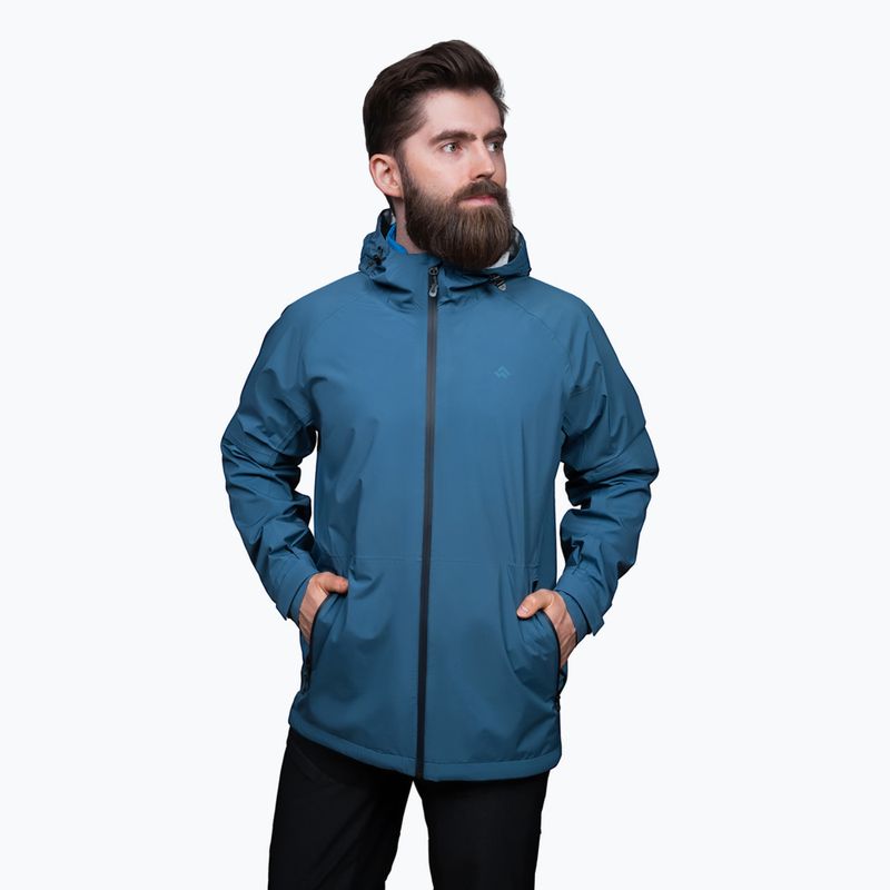 Alpinus Girdiman Herren Regenjacke blau 3