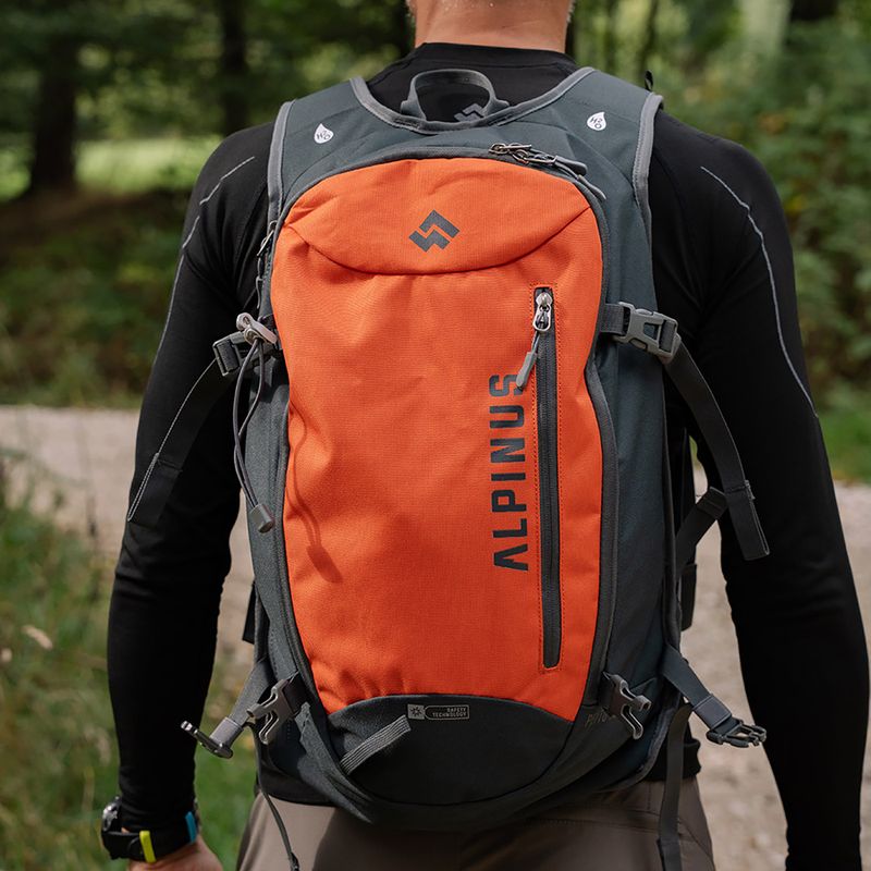 Wanderrucksack Alpinus Peyto 22 l orange/gray 3