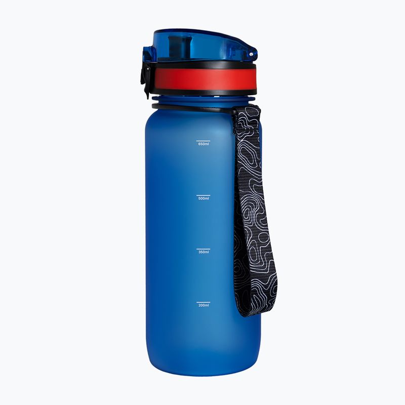 Alpinus Trysil GOPR Edition 650 ml Reiseflasche blau/rot 3