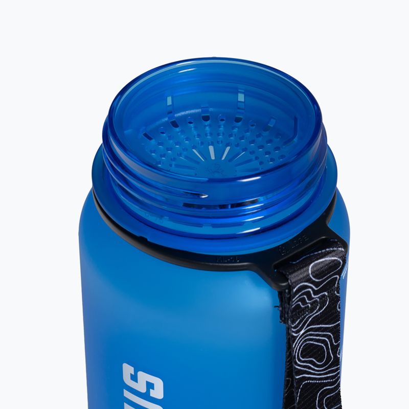 Alpinus Trysil GOPR Edition 650 ml Reiseflasche blau/rot 5