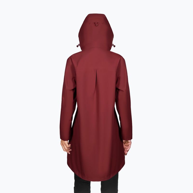 Damen-Regenmantel Alpinus Urmia brick-red 2