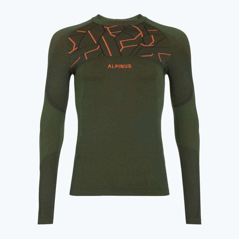 Herren Thermo-Unterwäsche-Set Alpinus Tactical Gausdal Set green/orange 11