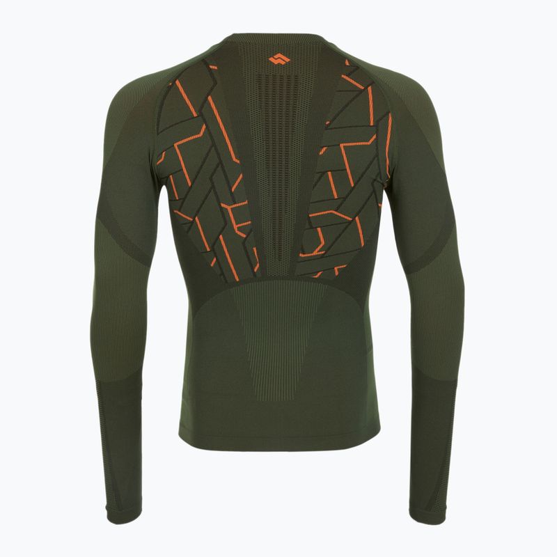 Herren Thermo-Unterwäsche-Set Alpinus Tactical Gausdal Set green/orange 12