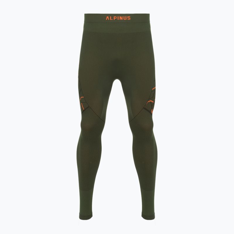 Herren Thermo-Unterwäsche-Set Alpinus Tactical Gausdal Set green/orange 15
