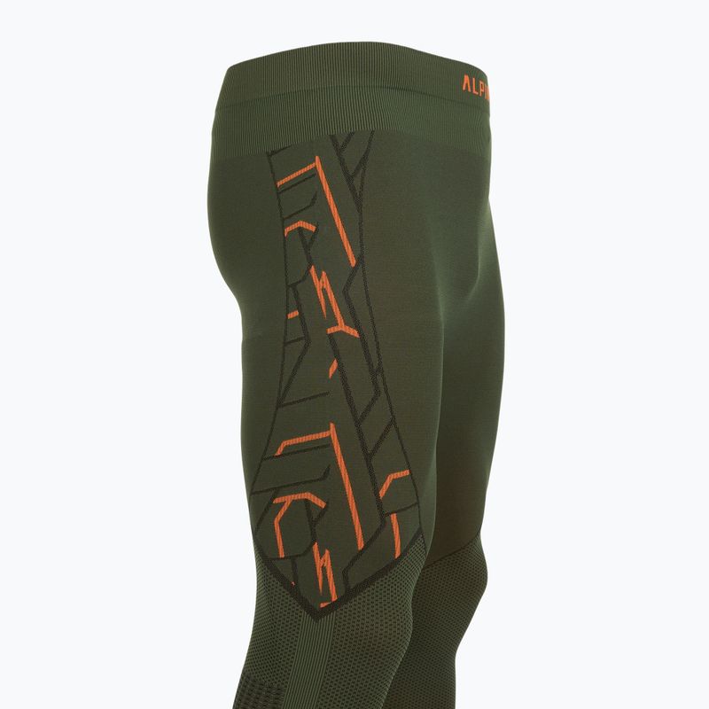 Herren Thermo-Unterwäsche-Set Alpinus Tactical Gausdal Set green/orange 17