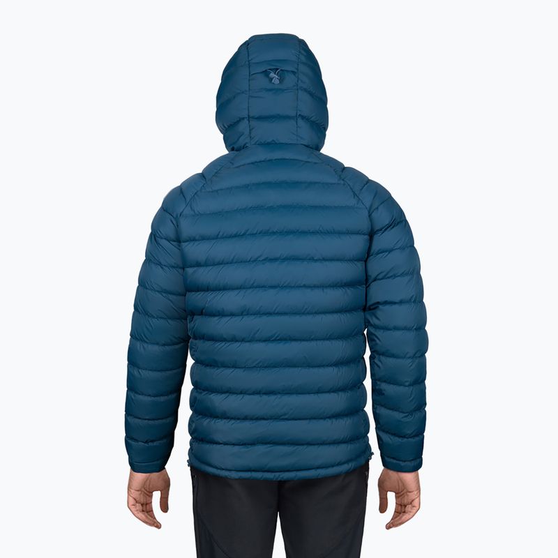 Gefütterte Herrenjacke Alpinus Hozat grey/navy 2