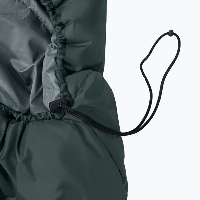 Schlafsack Alpinus Wide & Long Fiber Pro 1250 215 cm/left pine green 3