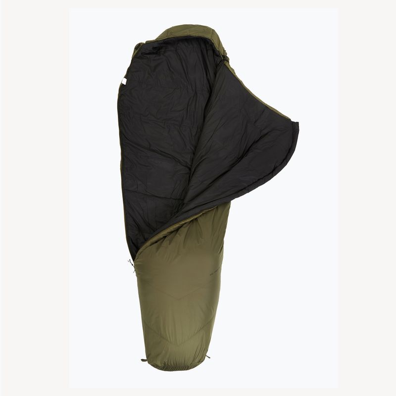 Schlafsack Alpinus Wide & Long Fiber Pro 1050 230 cm/rechts Kieferngrün 3