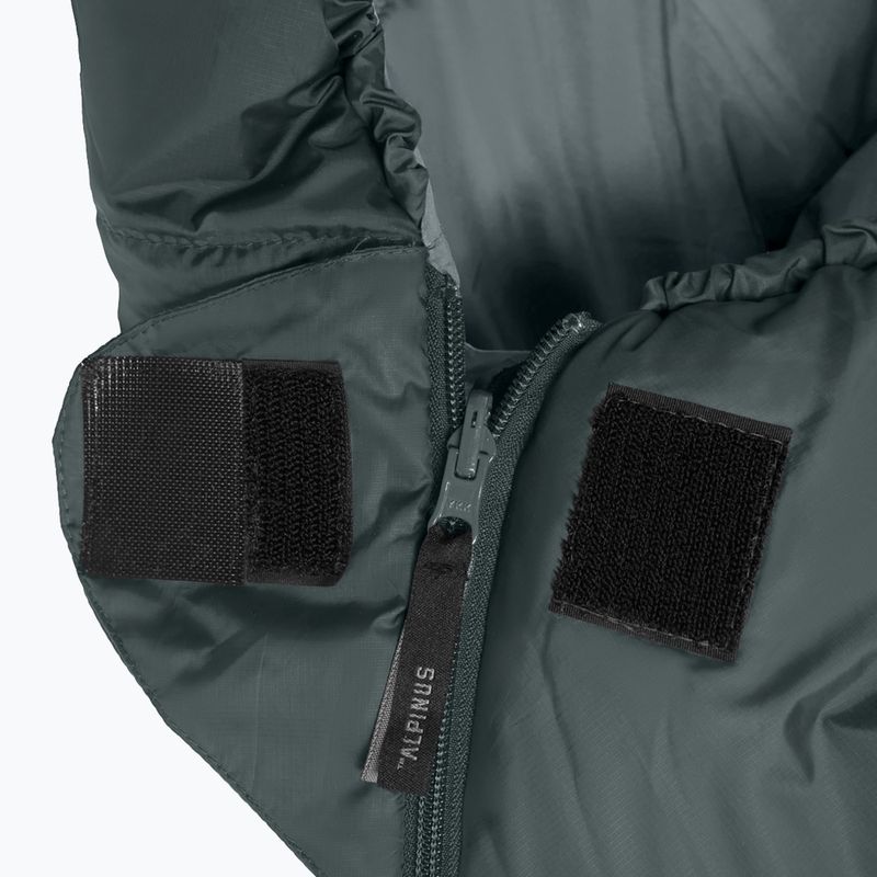 Schlafsack Alpinus Wide & Long Fiber Pro 1250 215 cm/right pine green 4