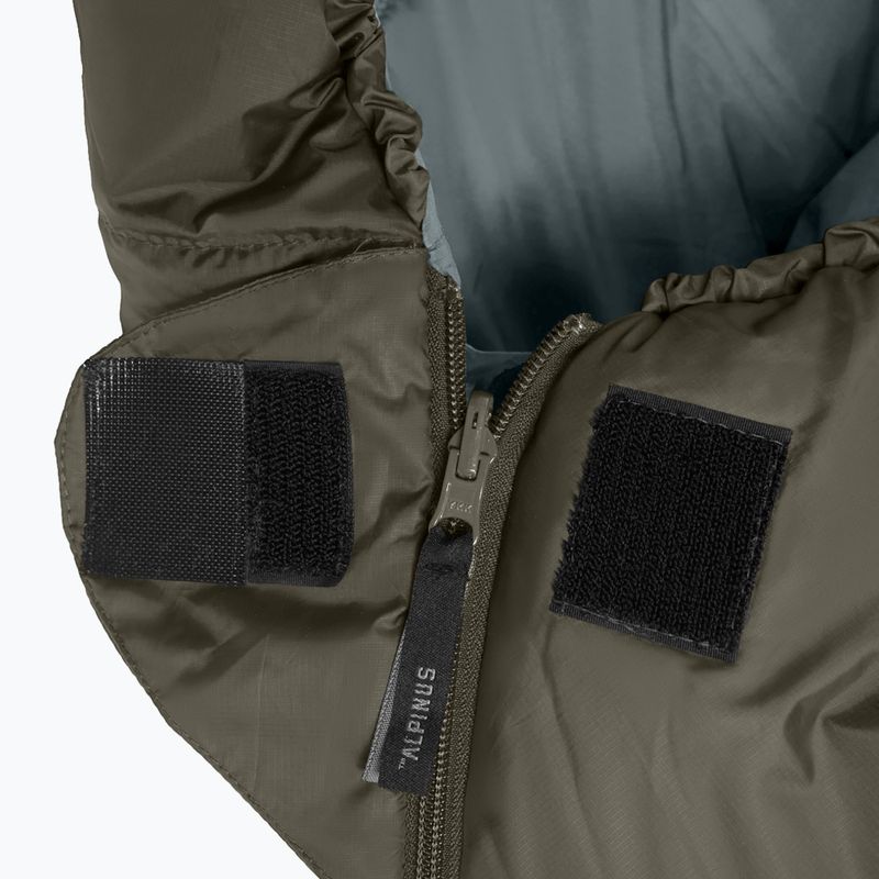 Schlafsack Alpinus Wide & Long Fiber Pro 1250 215 cm/left olive 4